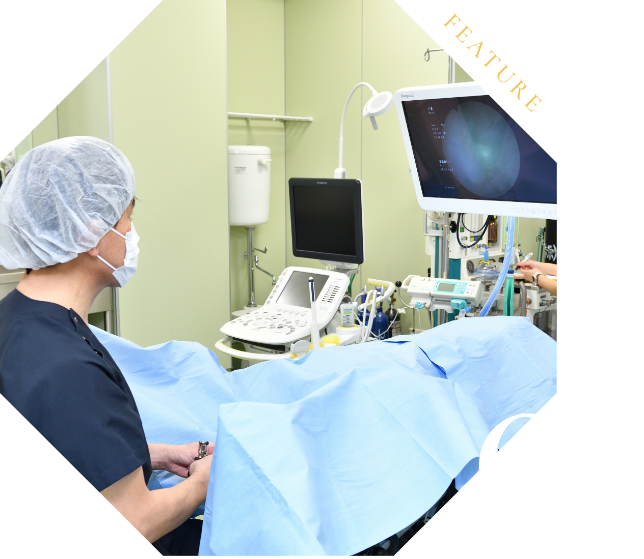 最新の手術機器を導入